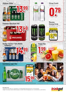 Energydrink im aktuellen Trinkgut Prospekt (Bensheim) Energydrink im Trinkgut Prospekt "Aktuelle Angebote" mit 8 Seiten (Bensheim)