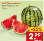Mini Wassermelone im aktuellen Netto Marken-Discount Prospekt für 2,99 €