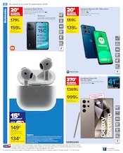 Samsung Angebote im Prospekt "PETIT-DÉJEUNER" von Carrefour Samsung Angebote im Prospekt "PETIT-DÉJEUNER" von Carrefour auf Seite 48
