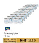 Toilettenpapier Angebote von aro bei Metro Krefeld für 19,62 €