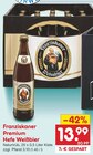 Aktuelle Franziskaner Angebote bei Netto Marken-Discount in Göttingen Aktuelles Premium Hefe Weißbier Angebot bei Netto Marken-Discount in Göttingen ab 13,99 €