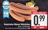 Bayerische Wiener Würstchen im EDEKA Prospekt Bayerische Wiener Würstchen von im aktuellen EDEKA Prospekt für 0,99 €