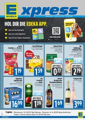 E xpress Supermarkt Prospekt der aktuellen Woche mit 4 Seiten, gültig von 27.10.2025 bis 31.10.2025, in Seewiesen und Umgebung Aktueller E xpress Supermarkt Prospekt in Seewiesen und Umgebung, "Aktuelle Angebote" mit 4 Seiten, 27.10.2025 - 31.10.2025