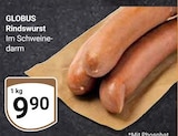 Rindswurst von Globus für 9,90 € bei GLOBUS im Angebot Rindswurst von Globus im aktuellen GLOBUS Prospekt