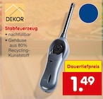 Stabfeuerzeug Angebote von Dekor bei Netto Marken-Discount Elmshorn für 1,49 €