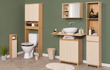 Meuble réserve et dérouleur de papier wc en promo chez Maxi Bazar Châtillon à 23,99 €