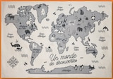 Tapis carte du monde dans le catalogue Netto