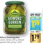 E center - Gewürzgurken Angebot im Prospekt Gewürzgurken bei E center im Prospekt "" für 1,59 €