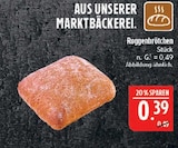 Roggenbrötchen im Angebot bei Marktkauf in Altenburg Roggenbrötchen Angebote bei Marktkauf Altenburg für 0,39 €