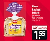Rosinen Stuten Angebote von Harry bei famila Nordost Langenhagen für 1,55 €