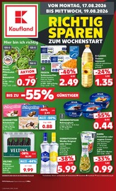 Kaufland Supermarkt Prospekt der aktuellen Woche mit 63 Seiten, gültig von 17.08.2026 bis 19.08.2026, in Oberdorla und Umgebung Aktueller Kaufland Supermarkt Prospekt in Oberdorla und Umgebung, "Hier bin ich richtig" mit 63 Seiten, 17.08.2026 - 19.08.2026