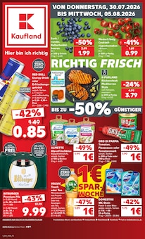 Wasser im aktuellen Kaufland Prospekt (Bottrop) Wasser im Kaufland Prospekt "Hier bin ich richtig" mit 75 Seiten (Bottrop)