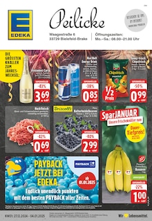 Aktueller EDEKA Prospekt "Aktuelle Angebote" Seite 1 von 24 Seiten