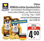Speisekartoffeln im EDEKA Prospekt Speisekartoffeln von EDEKA Herzstücke im aktuellen EDEKA Prospekt für 4,00 €
