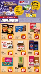 Nutella im REWE Prospekt "Dein Markt" auf Seite 25