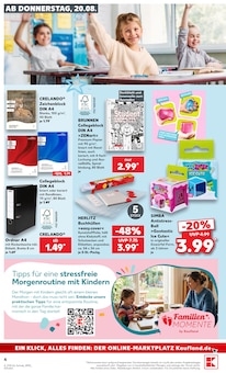 Schreibwaren im aktuellen Kaufland Prospekt (Duisburg) Schreibwaren im Kaufland Prospekt "Hier bin ich richtig" mit 71 Seiten (Duisburg)
