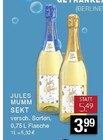 Sekt im Angebot bei E center in Hilden Sekt Angebote von Jules Mumm bei E center Hilden für 3,99 €