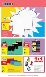 Promos Boxer Homme dans le catalogue "L'ÉTÉ EN MAILLOT, LA RENTRÉE EN GRANDS CARREAUX." de Carrefour Boxer Homme en promo dans le catalogue Carrefour à la page 73