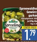 Gewürzgurken von Spreewaldhof im aktuellen EDEKA Prospekt für 1,79 €