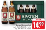 Münchner Hell bei E center im Göppingen Prospekt für 14,99 €