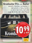 Pils oder Radler im Angebot bei EDEKA in Hamm Pils oder Radler Angebote von Krombacher bei EDEKA Hamm für 10,99 €