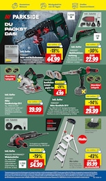 Lidl Handkreissaegen im Prospekt 