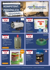 Profi-Baumarkt Eifel Baumärkte Prospekt der aktuellen Woche mit 4 Seiten, gültig von 06.12.2025 bis 13.12.2025, in Blankenheim und Umgebung Aktueller Profi-Baumarkt Eifel Baumärkte Prospekt in Blankenheim und Umgebung, "Kompetent. Persönlich. Regional." mit 4 Seiten, 06.12.2025 - 13.12.2025