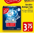 Geschirr-Reiniger Tabs Angebote bei EDEKA Mettmann für 3,75 €