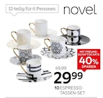 Espressotassen-Set im Angebot bei XXXLutz Möbelhäuser in Elmshorn Espressotassen-Set Angebote von Novel bei XXXLutz Möbelhäuser Elmshorn für 29,99 €