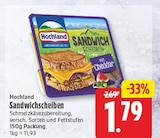 Sandwichscheiben von Hochland im aktuellen EDEKA Prospekt
