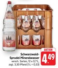 Aktuelles Schwarzwald-Sprudel Mineralwasser Angebot bei E center in Trier ab 4,49 €