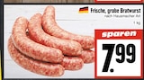 Frische, grobe Bratwurst nach Hausmacher Art bei EDEKA im Lollar Prospekt für 7,99 €