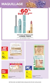 Maquillage en promo dans le catalogue Carrefour à la page 12