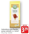 Bio Paprikapulver edelsüß Angebote von Lebensbaum bei E center Rodgau für 3,29 €
