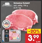 Aktuelles Schweine-Kotelett Angebot bei Netto Marken-Discount in Osnabrück ab 3,99 €