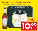 Premium Pils oder Alkoholfrei bei Netto Marken-Discount im Niederkrüchten Prospekt für 10,99 €