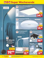 LED-Tischleuchte Angebote im Prospekt "Aktuelle Angebote" von Netto Marken-Discount auf Seite 56