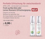 Fresh up Aloe Vera im VITALIA Reformhaus Prospekt Fresh up Aloe Vera von ARYA LAYA im aktuellen VITALIA Reformhaus Prospekt für 8,99 €