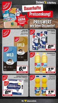 Saft im EDEKA Prospekt "Aktuelle Angebote" mit 20 Seiten (Osnabrück)