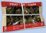 Huître fine de bretagne - PRAT AR COUM - Super U à Dijon Huître fine de bretagne - PRAT AR COUM en promo chez Super U Dijon à 18,90 €