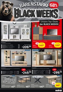 Wohnzimmertisch im aktuellen ROLLER Prospekt (Hamburg) Wohnzimmertisch im ROLLER Prospekt "BÄRENSTARKE BLACK WEEKS" mit 16 Seiten (Hamburg)