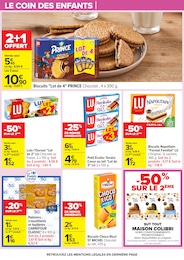 Prix et réduction Prince dans le prospectus Carrefour en cours Offre Prince dans le catalogue Carrefour du moment à la page 14