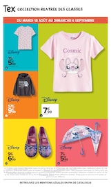 Promos Chaussures dans le catalogue "Tex Les basiques c'est nous. La vie qui va avec, c'est vous." de Carrefour Market Chaussures en promo dans le catalogue Carrefour Market à la page 9