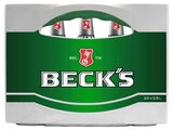 Pils im Angebot bei REWE in Rhede Pils Angebote von Beck's bei REWE Rhede für 10,49 €