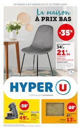 Prospectus Hyper U à Laval, "La maison à prix bas", 36 pages, 08/10/2024 - 20/10/2024