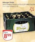 Stubbi Angebote von Bitburger bei GLOBUS Bochum für 8,99 €