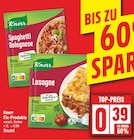 Spaghetti Bolognese oder Lasagne von Knorr im aktuellen EDEKA Prospekt