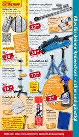 Aktueller Sonderpreis Baumarkt Prospekt mit Reifen, "… da, wo Werkzeuge stark und günstig sind!", Seite 11
