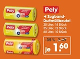 Zugband-Duftmüllbeutel von Pely im aktuellen V-Markt Prospekt für 1,60 €