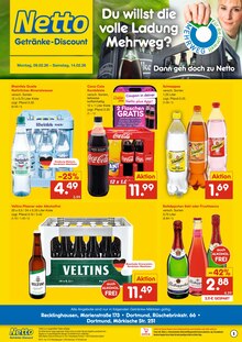 Sekt im Netto Marken-Discount Prospekt "DER ORT, AN DEM DU IMMER AUSGEZEICHNETE PREISE FINDEST." mit 2 Seiten (Dortmund)